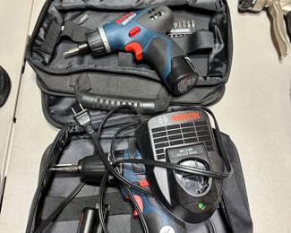 G18 - $45, paid of Bosch 12v drills (2 drills, 3 batteries, 1 charger)
