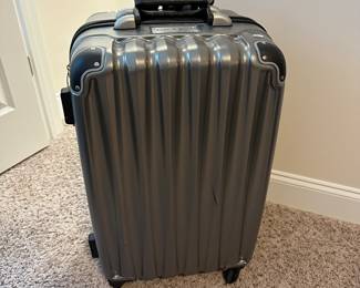 H3 - $150. VinGardeValise Original Wine Suitcase by Fly With Wine. Has styrofoam inserts to travel or ship wine. 