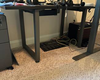 O8 - $275 VariDesk (not adjustable) Measures 23" deep x 5' long x 29" tall. Excellent Condition. 