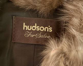 Hudson's fur coat. $150
