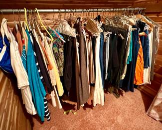 Vintage Clothes. $2 per hanger