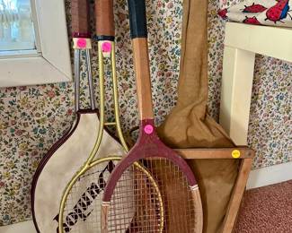 Tennis rackets. $10-25