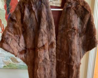 Beautiful Cape from Parker furs of tomorrow Chicago