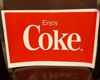 Large Coke Sticker
