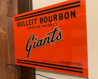 Bulleit Bourbon Whiskey Sign