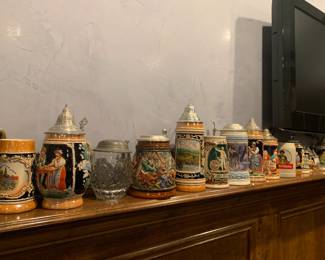 Wonderful Collection of Over 100 Beer Steins