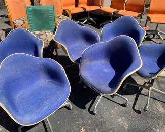 Six Herman Miller Chairs