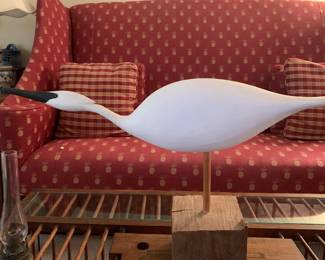 Hand carved, signed decoy by JP Hand