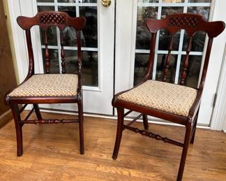 Two Vintage Carl Forslund Chairs