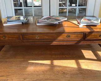 Vintage Wooden Table By Heritage French Lifestyle Books