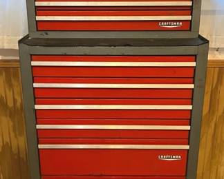 Craftsman Rolling Tool Chest Loaded With Tools