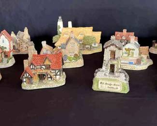 Hand Made Painted Village
