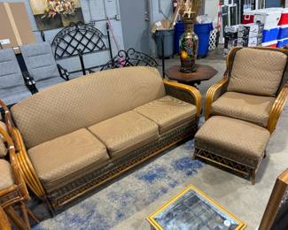 Bamboo Patio Set Orlando Estate Auction
