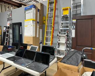 Laptops, Ladders, Doors and Garage Doors Orlando Estate Auction