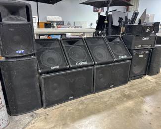 Carvin, Fender, EAW and FBT Speakers Orlando Estate Auction