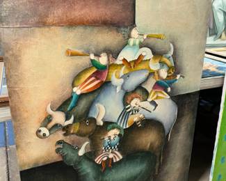 Joyce Roybal Artwork Orlando Estate Auction