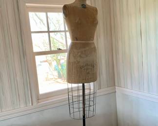 Vintage Dress Mannequin 