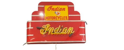Indian neon sign