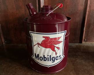Mobilgas Gas Can large logo