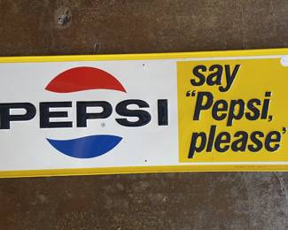 Say Pepsi, please Sign