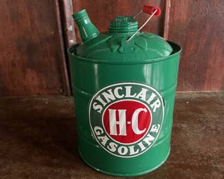 Sinclair Gasoline Gas Can