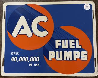 AC Fuel Pumps Sign