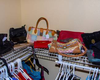 Various beautiful purses