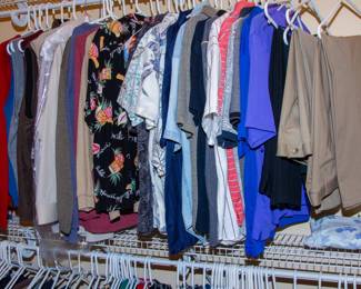 Assortment of shirts