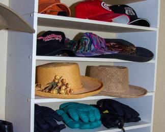 Women's and men's hats, gloves