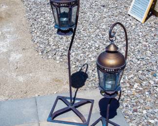 Outdoor decor lamps