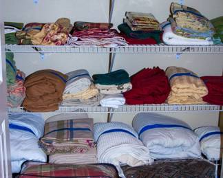 Assortment of linens