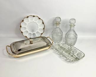 Wine Decanters and Serving Pieces