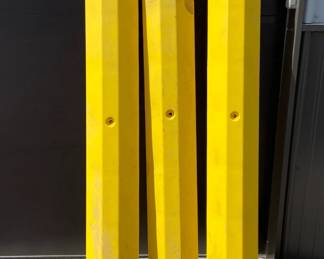 Yellow Parking Stops