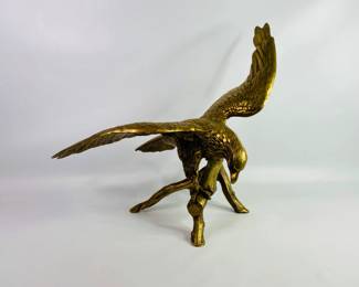 Brass Plated Eagle Statue