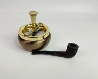 Dr. Grabow Pipe and Spinning Ashtray