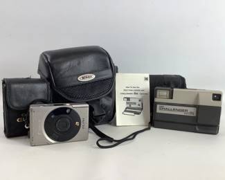 Kodak Challenger Disc & Canon ELPH Cameras