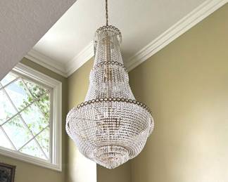 Crystal chandelier $500 obo