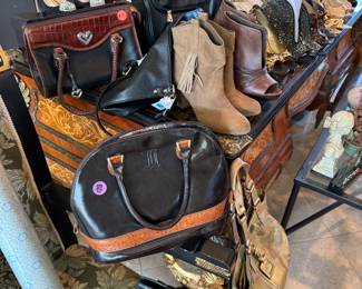 Purses $10-20
Shoes $2-$10 sizes 7.5-9
Bagley Mishka 8.5 size $30 
Valentino 8.5 size $50