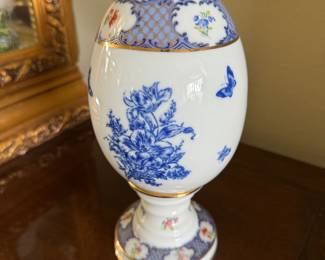 Porcelain egg $35