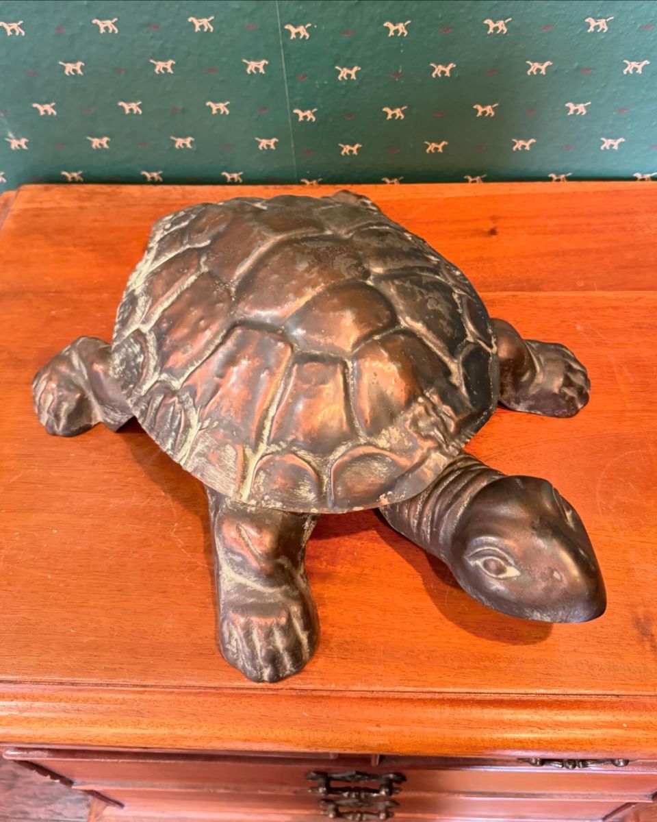 Vintage Brass Spittoon 