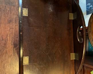 Small size wood Butler's table 