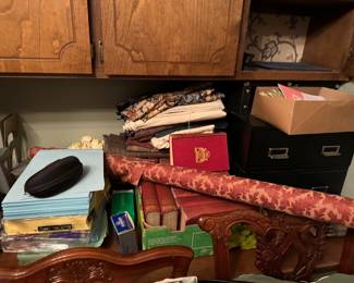 Upholstery and other fabrics 