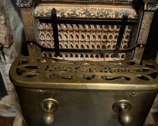 Antique fireplace insert 