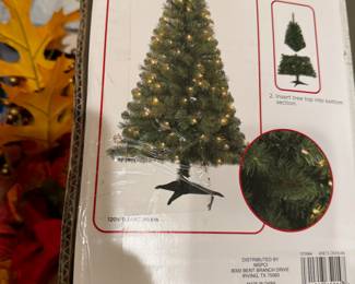 Christmas tree in box 