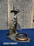 Frankart Cowboy Ashtray