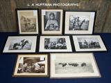 A. J. Huffman Framed Western Photographs