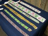Plains and Woodland Beaded Belts and Sashes