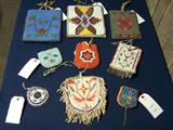 Beaded and Quillwork Plains and Plateau Indian Bags