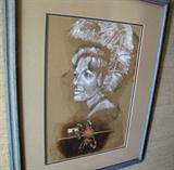 Original Watercolor by Glen Hopkinson, "Bar Portrait Vignette"
This piece will be sold by sealed bid. Minimum bid will be posted at the sale. Bids will be opened and successful bidder notified at 4pm on Saturday.