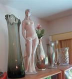 Tall Lladro figurine of a nude